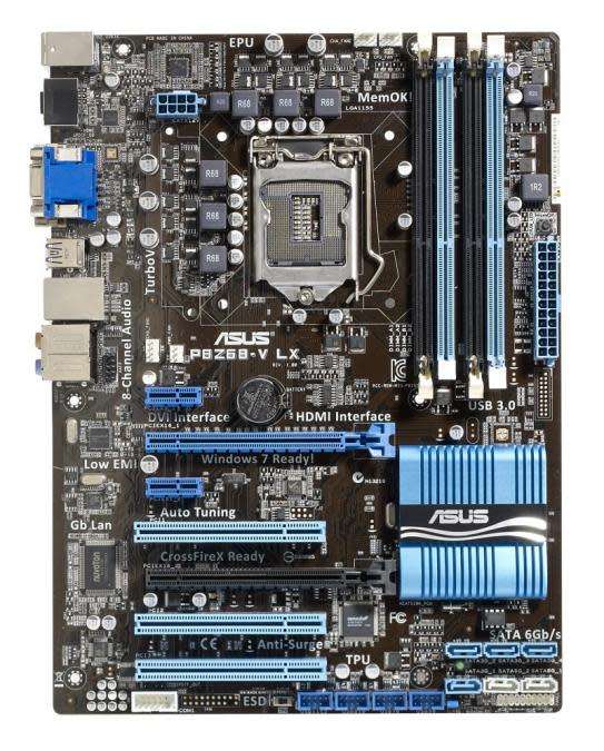 Motherboards ASUS P8Z68V LX ** GAMING MOTHERBOARD ** GOOD CONDITION